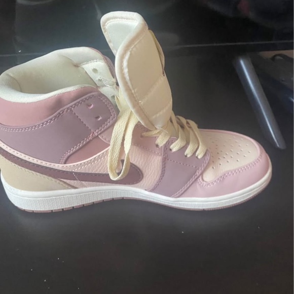 Pink Jordans Shoes - Picture 2 of 4